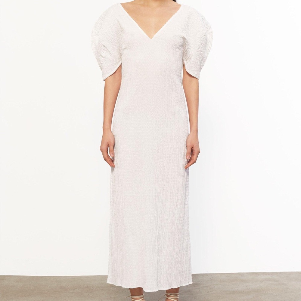 Mara Hoffman Gracen white dress